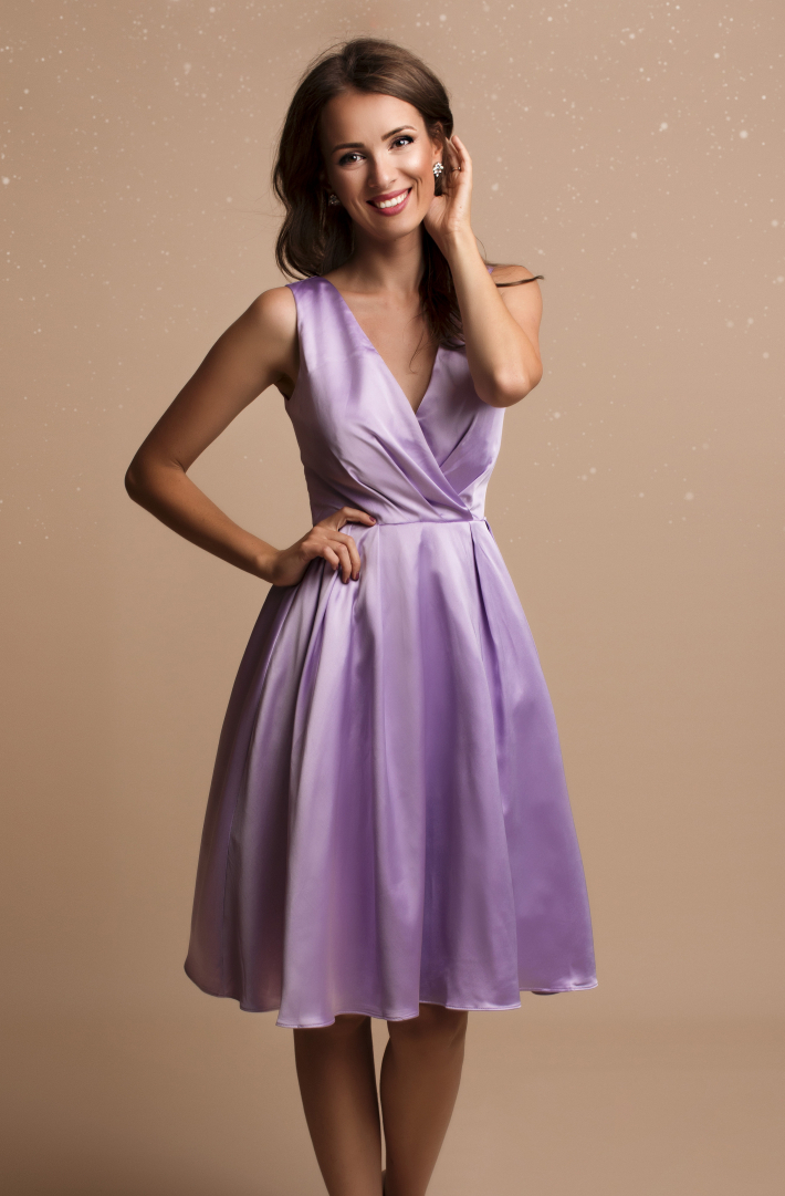 TATIANA DRESS violet  73003-1