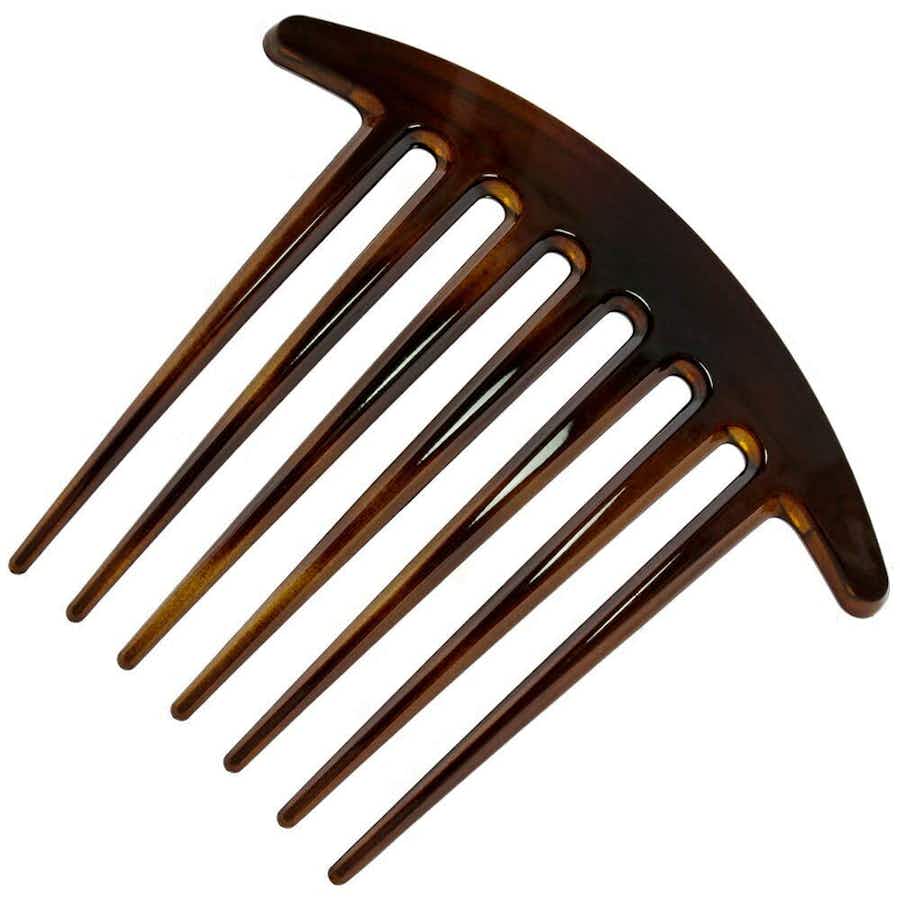 10cm French twist Hair Comb (Brown)