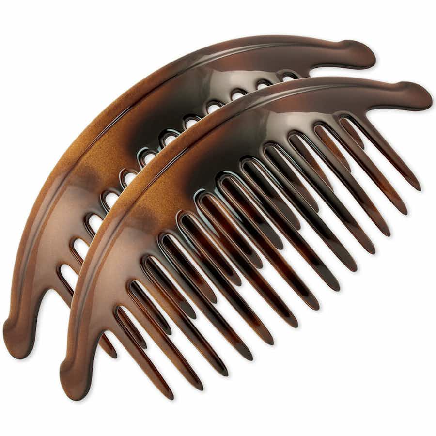 Extra Large 16cm Interlocking Hair Combs (Torttoiseshell)