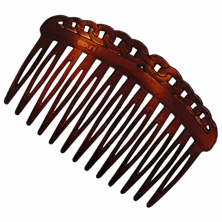 French Chain Side Hair Combs 7cm (Back)