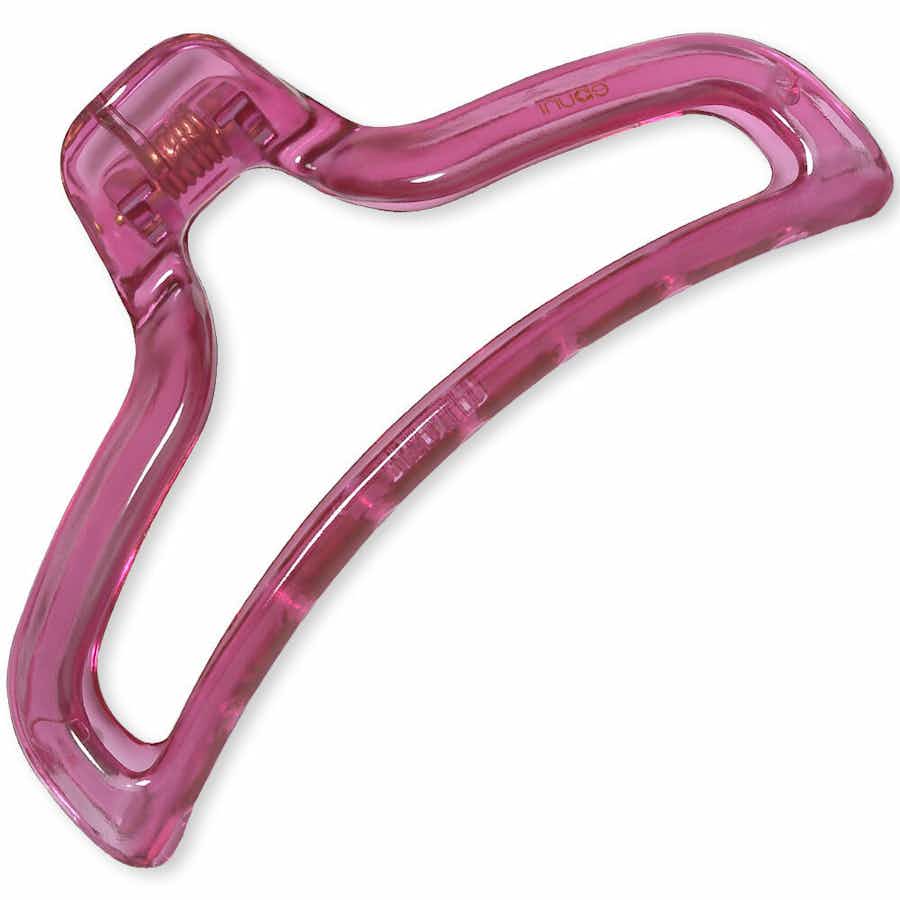  Pink Hair Claw 9cm Strong Plastic