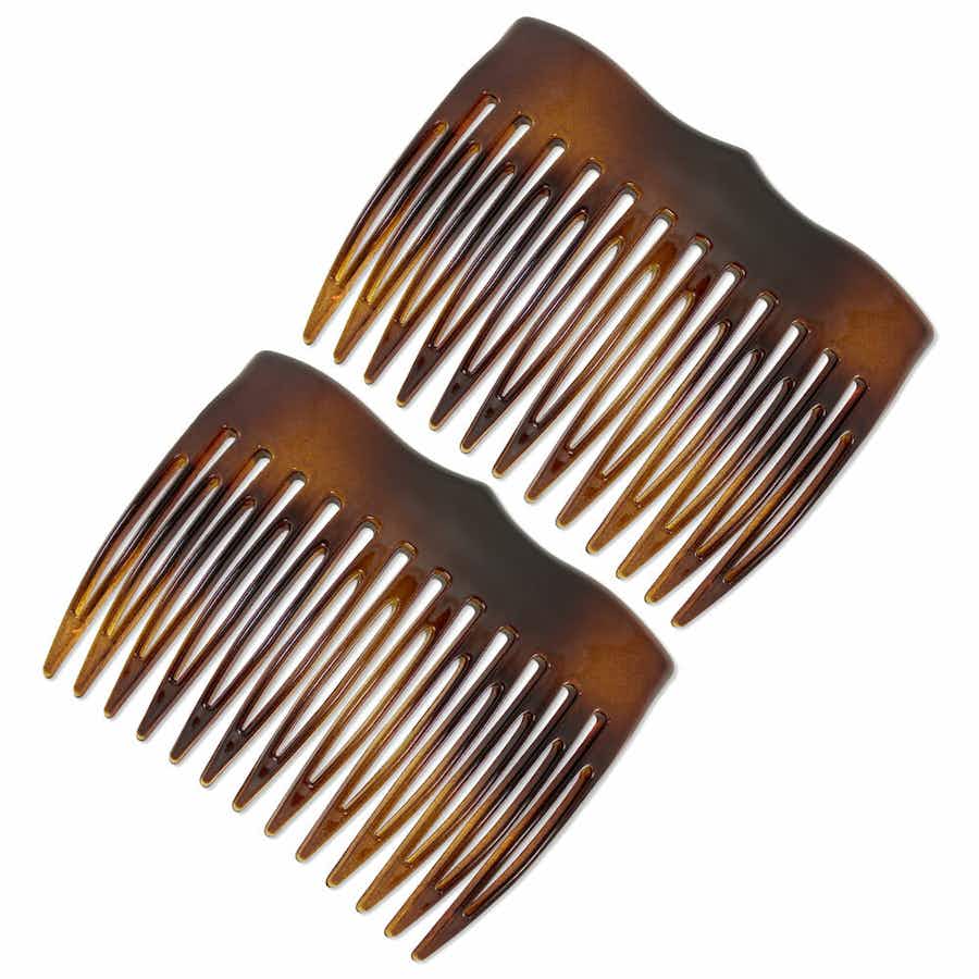 French Hair Combs - The Vivienne (Tortoiseshell)