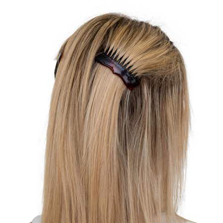 French Hair Combs - The Vivienne (Tortoiseshell) | Ebuni Hair Accessories (In Hair 01)