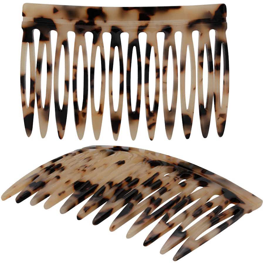 7.5cm Side Hair Combs - Ebuni Handmade
