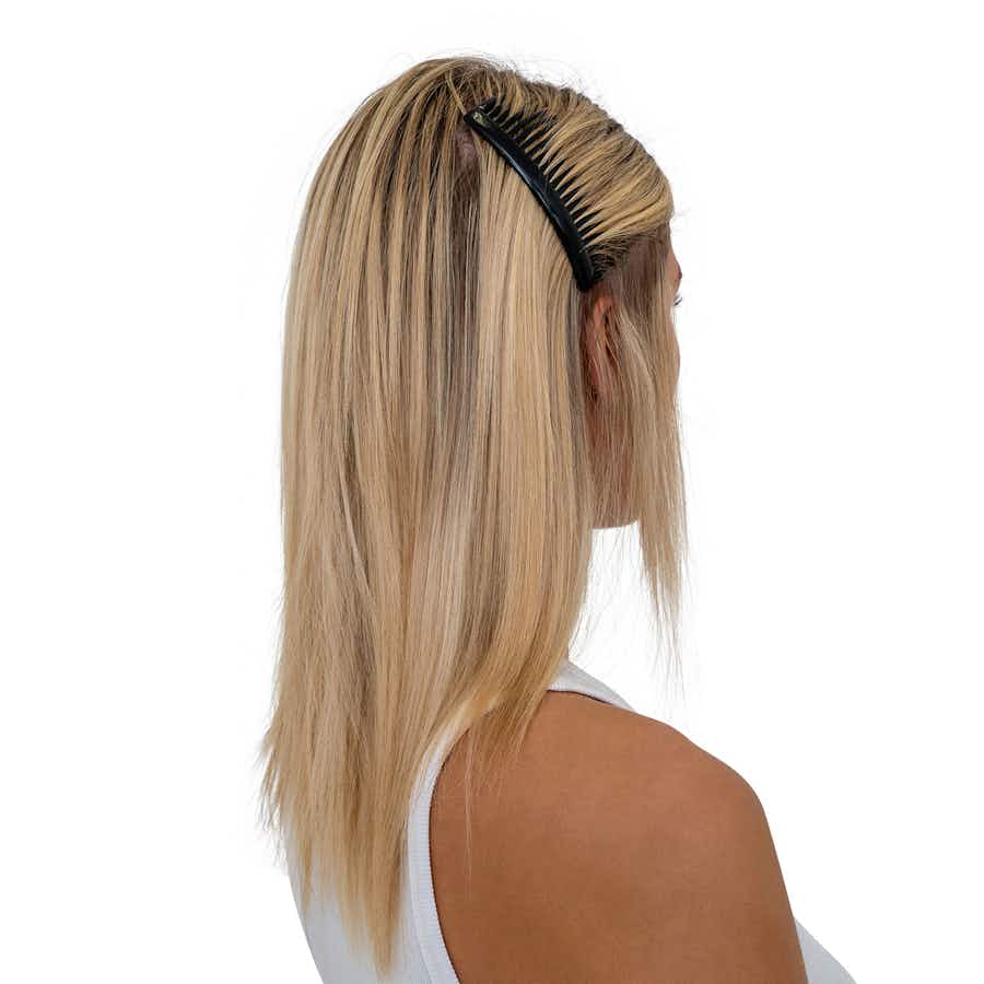 10cm French Hair Combs (Black) | Ebuni Hair Accessories (In Hair 02)